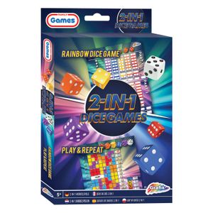 Grafix Dobbelspellen 2in1 (Rainbow Dice & and Repeat)