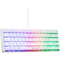 Gamingtoetsenbord - THE G-LAB - KEYZ-HYDROGEN-W/FR - 60% wit membraan