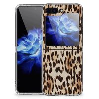 Samsung Galaxy Z Flip 5 TPU Hoesje Leopard