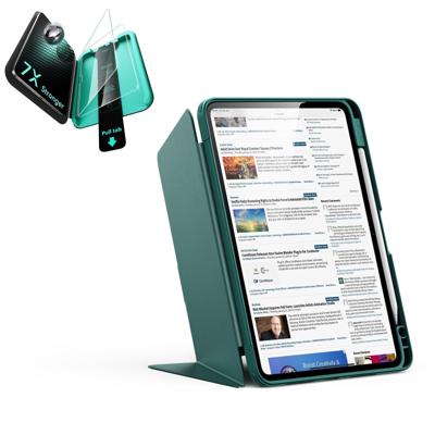iPad 11" (A16) 2025 Bundle Flip Magnetic Case with Pencil Holder & Armorite® Protection - Green iPad 11" (A16) 2025 Bundle Flip Magnetic Case with Pencil Holder & Armorite® Protection - Green