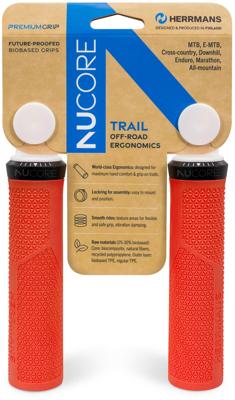 HERRMANS handvat "nucore trail" grip herrman.nucore trail 130mm peak lava