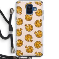 You Had Me At Pizza: Samsung Galaxy A6 (2018) Transparant Hoesje met koord
