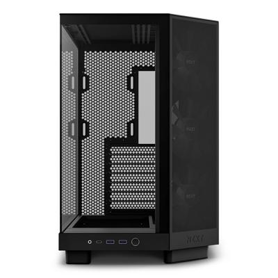 ATX Semi-toren BehuizingNZXT H6 Air Flow Zwart