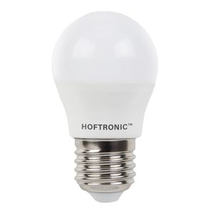 HOFTRONIC™ E27 LED Lamp - 2,9 Watt 250 lumen - 6500K daglicht wit licht - Grote fitting - Vervangt 35 Watt - G45 vorm