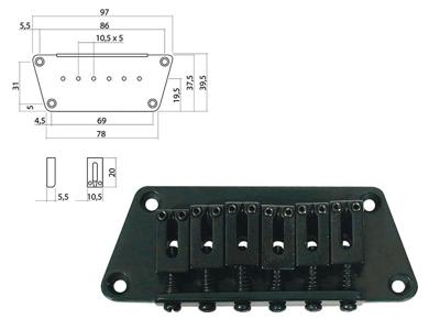 Boston B-1540-B brug-staartstuk