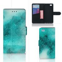 Hoesje Huawei Ascend P8 Lite Painting Blue
