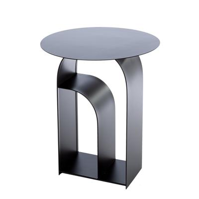 Bijzettafel Memphis Zwart Ø51cm