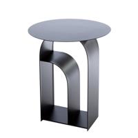 Bijzettafel Memphis Zwart Ø51cm