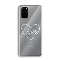 Best heart pastel: Samsung Galaxy S20 Plus Transparant Hoesje