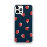 Framboosjes: iPhone 12 Pro Transparant Hoesje