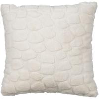 2e Halve Prijs Leen Bakker - Sierkussen Isadee - Off-white - 45x45 Cm - Polyester - Wit