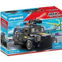 PLAYMOBIL 71144 Veicolo di intervento delle forze speciali - Ufficiali di polizia - Azione cittadina - Unità d'élite