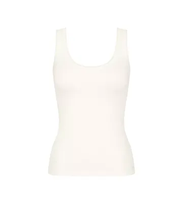 2-pack dames hemden GO brede band - Biologisch katoenen dames onderhemd - Ronde hals