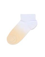 HEMA Dames enkelsokken kleurverloop geel (geel)