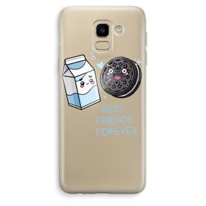 Best Friend Forever: Samsung Galaxy J6 (2018) Transparant Hoesje