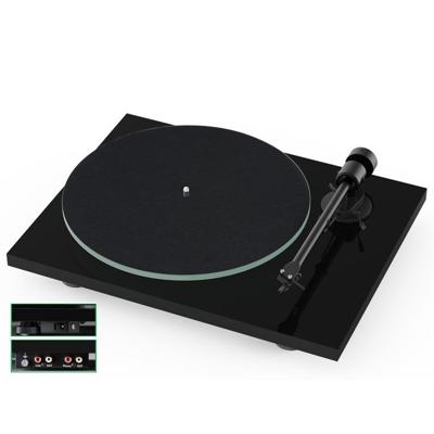 Project: T1 EVO Bluetooth Platenspeler - Hoogglans Zwart
