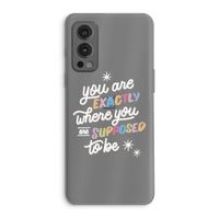 Right Place: OnePlus Nord 2 5G Transparant Hoesje