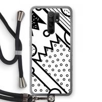 Pop Art #4: Xiaomi Redmi 9 Transparant Hoesje met koord