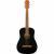 Fender FA-15 3/4 Steel Black westerngitaar met gigbag