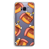 Hamburger: Samsung Galaxy S8 Plus Transparant Hoesje