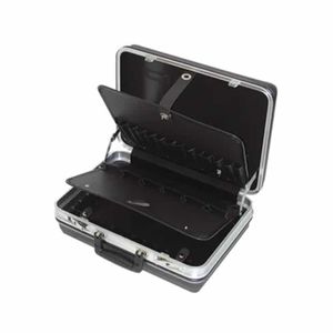 Gereedschapkoffer AMW Koffer ABS 430x190x330 zeer degelijke koffer kleur zwart