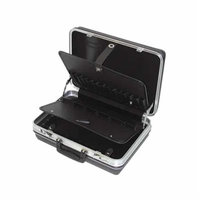 Gereedschapkoffer AMW Koffer ABS 430x190x330 zeer degelijke koffer kleur zwart