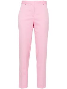 Versace pantalon fuselé à plis marqués - Rose