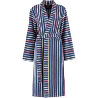 Cawö Cawö Dames Badjas 3343 Blau-multi 40