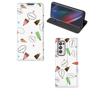 OPPO Find X3 Neo Flip Style Cover IJsjes