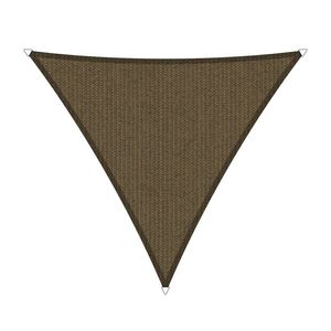 Shadow Comfort driehoek 3.6m Japanese Brown met Bevestigingsset