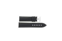 Horlogeband Tag Heuer CAZ101P / BC0937 Leder Zwart 21.5mm