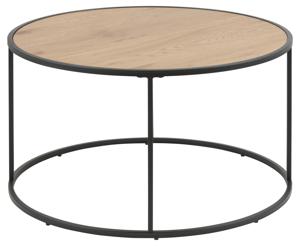 Salontafel Bronx Rond MDF Naturel Ø80cm - Giga Living