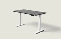 Desktronic HomeOne bureau Wit / Zwart / 160x80 cm