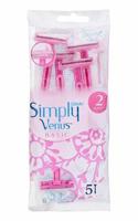 Gillette Gillette Simply Venus Basic Wegwerpscheermes - 5 Stuks