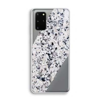 Gespikkelde marmer: Samsung Galaxy S20 Plus Transparant Hoesje