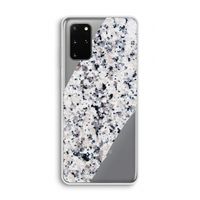 Gespikkelde marmer: Samsung Galaxy S20 Plus Transparant Hoesje