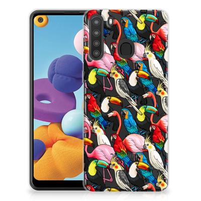 Samsung Galaxy A21 | TPU Hoesje | Birds