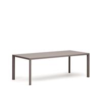 Kave Home Tuintafel 'Culip' 220 x 100cm, kleur Bruin