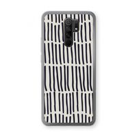 Moroccan stripes: Xiaomi Redmi 9 Transparant Hoesje