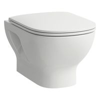 Laufen Lua toiletset 45x55x39cm zonder spoelrand zonder antikalkbehandeling Keramiek Wit h8660810000001