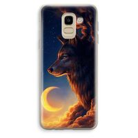 Night Guardian: Samsung Galaxy J6 (2018) Transparant Hoesje