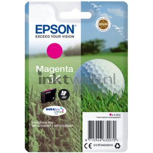 Epson Golf ball Singlepack Magenta 34 DURABrite Ultra Ink