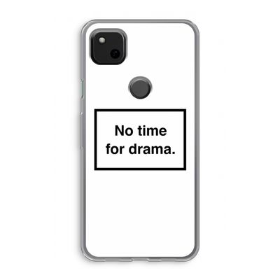 No drama: Google Pixel 4a Transparant Hoesje