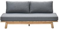 Lunar 2-zits bank acacia white wash/rope dark grey/mystic grey - Garden impressions
