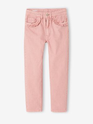 Rechte broek MorphologiK Meisjes Heupomtrek small rouge