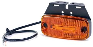 Zijmarkl.LED 12V,m/steun/kabel 0,5m 2PS345600061