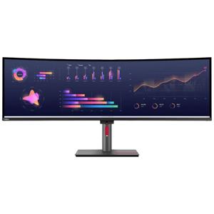 Lenovo ThinkVision P49w-30 LED-monitor Energielabel G (A - G) 124.5 cm (49 inch) 5120 x 1440 Pixel 32:9 6 ms HDMI, DisplayPort, Thunderbolt 4, USB-B, USB 3.2