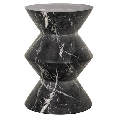Side table Bosco faux black marble