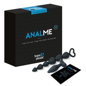 Tease and Please ANALME Buttplugset Zwart 2 stuk(s)