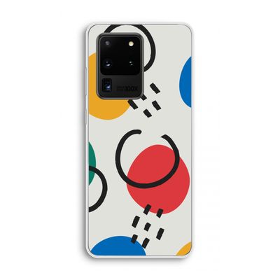 Illustratieve pop 3: Samsung Galaxy S20 Ultra Transparant Hoesje